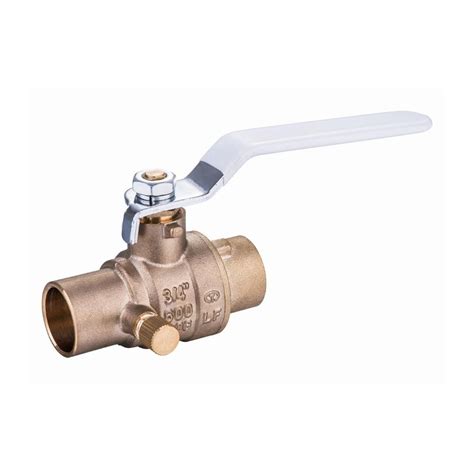 Ball Valve With Drain Lf Cd Texoon Ningbo Texoon Brassworks Co Ltd