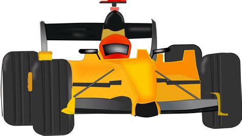 Formula One Race Car Illustrationpng