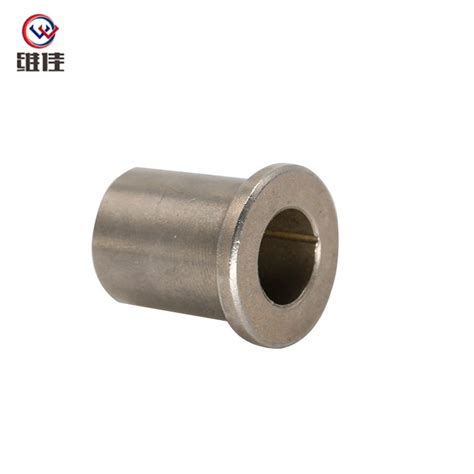 china customized flanged steel sleeve bushing suppliers manufacturers