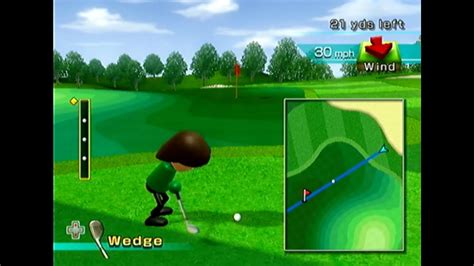 Putting From Off The Green Wii Sports Golf Compilation Youtube