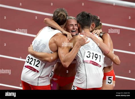 Tokyo 2020 olimpiadi misto 4x400 relè immagini e fotografie stock ad