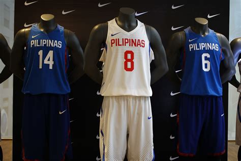 IN PHOTOS: New Gilas Pilipinas jerseys unveiled