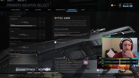 How To Unlock Rytec AMR On Mondern Warfare Or Warzone YouTube