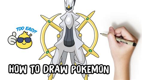 Pokemon How To Draw Arceus Pokemon Drawing Easy – NBKomputer