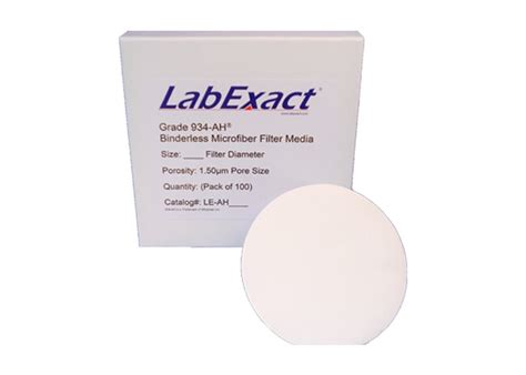 IW Tremont Co Inc LabExact Filter Binderless Glass Microfiber 934 AH 1