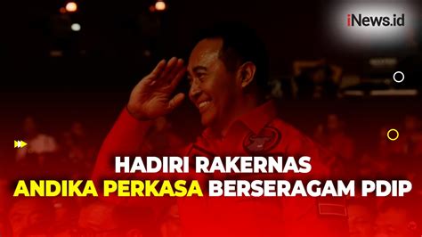 Berseragam Pdip Andika Perkasa Disambut Meriah Ribuan Kader Saat