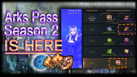 Lost Ark Ark Pass Season Rewards Pheons Honing Mats New Mount