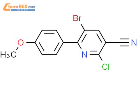 583039 75 2 3 Pyridinecarbonitrile 5 Bromo 2 Chloro 6 4 Methoxyphenyl