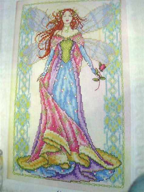 FANCIFUL FAIRY By JOAN ELLIOTT CROSS STITCH CHART ONLY 3 Cross