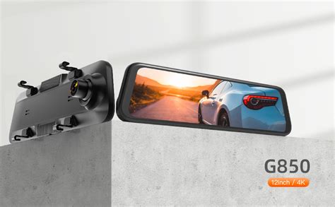 Wolfbox G K Mirror Dash Cam C Mara De Espejo Retrovisor De