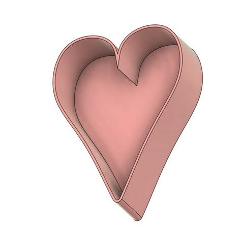 3mf File Heart Shaped Box・3d Print Design To Download・cults