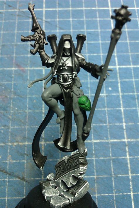 Eldar Grayscale Harlequins Warhammer 40 000 Shadowseer 2 W I P 3