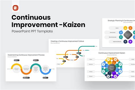 Continuous Improvement Kaizen Powerpoint Template Nulivo Market The