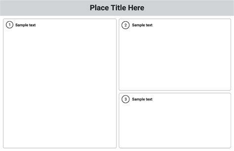 blank panels  section layout biorender science templates