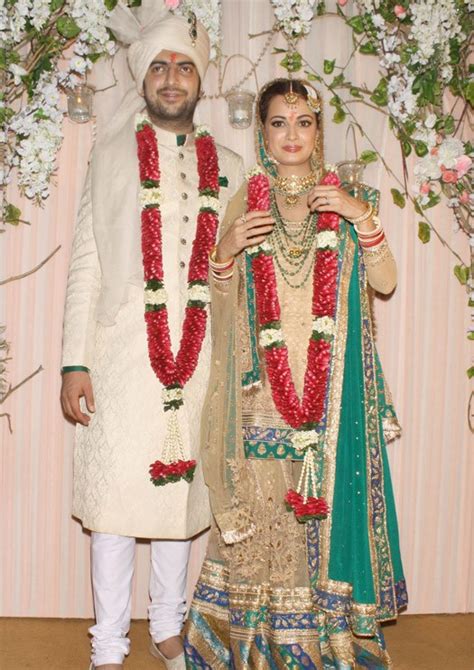 Pix: Dia Mirza Wedding Pictures , Dia Mirza Marriage Photos | Showbiz Bites