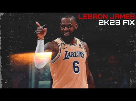 Nba K Lebron James Jumpshot Fix Badges Attributes Youtube