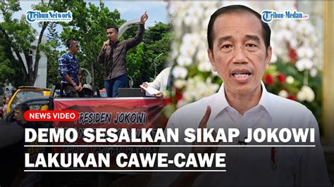 Warga Sumut Gelar Aksi Damai Sesalkan Sikap Presiden Jokowi Lakukan