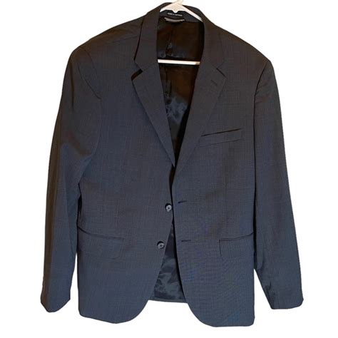 Nautica Suits And Blazers Nautica Mens Blue Wool Blend Blazer Sport