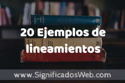 Ejemplos De Lineamientos Tipos Definici N Y An Lisis