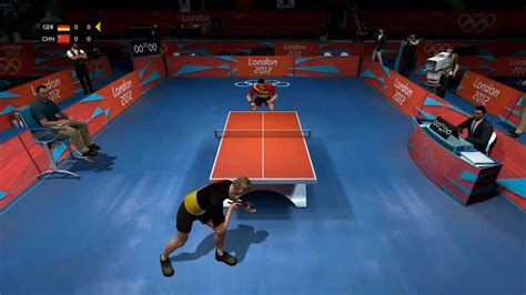 London 2012 Olympics Tischtennis Table Tennis Hd Gameplay Youtube