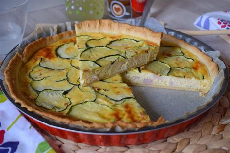 QUICHE DE CALABACÍN Y QUESO Fácil y deliciosa