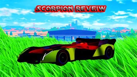 Roblox Jailbreak Scorpion 420 Mph Car Youtube