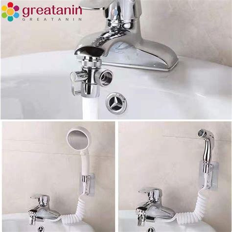 Greatanin Faucet Adapter Diverter Valve Way Faucet Valve Diverter