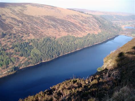 Upper Lake From The Spink Glendalough Mkseery Flickr