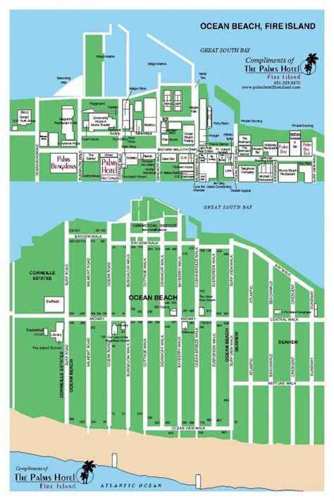 Ocean Beach Map