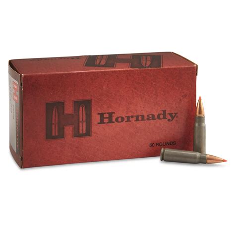 Hornady X Mm Sst Grain Rounds Steel Case Box