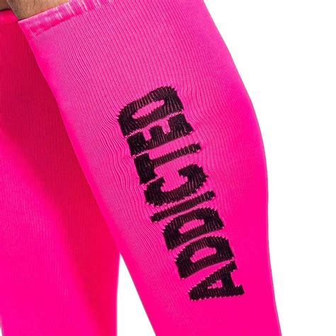 Herren Kniestrümpfe in neon pink Sportswear von ADDICTED