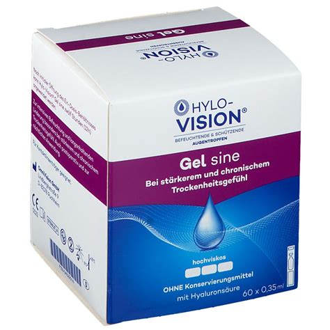 Hylo Vision Gel Sine X Ml Shop Apotheke