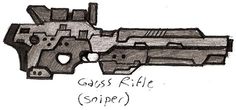 Gauss rifle by Great-5 on DeviantArt