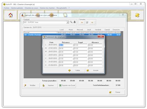 Logiciel De Gestion De Chantier ActivTP