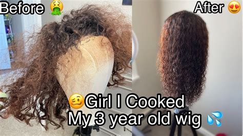 Revive Your Old And Crusty Wig And Make It Look Brand New Boiling