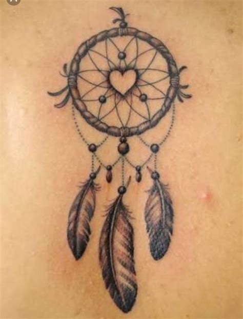 Heart Dream Catcher Tattoo