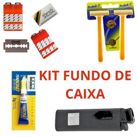 Kit Lojista Cartelas Encartelados Gilete Wilkison Acendedor