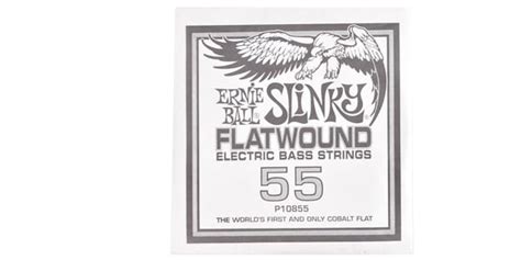 ERNIE BALL 055 Slinky Flatwound Electric Bass String Single Sound House