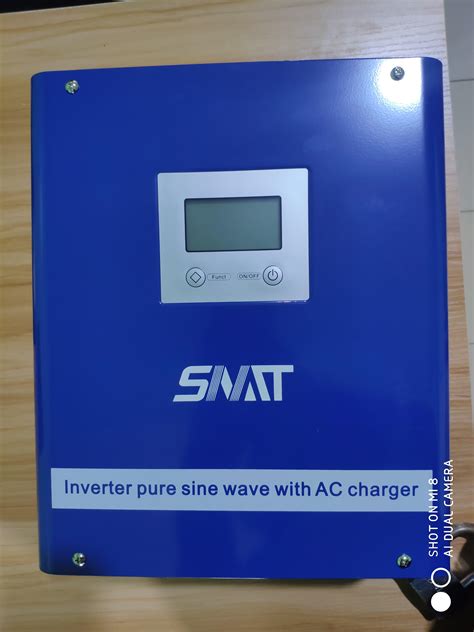 Solar Inverter Toroidal Wall Mounted With Built In AC Charger 1kw 12v