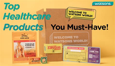 Top Healthcare Products You Must-Have! | Watsons Indonesia