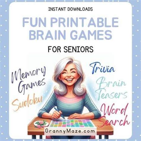 Free printable brain games for seniors, Download Free printable brain ...