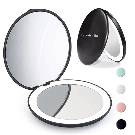 10X Magnification Compact Mirror With Light - Promo Items, giveaways ...