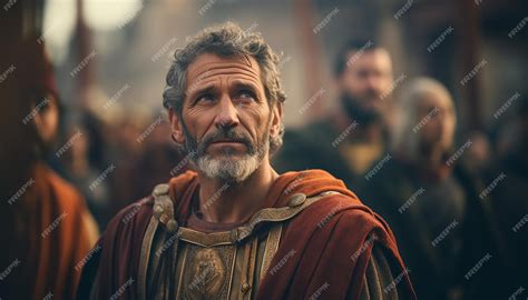 Premium Ai Image People Of The Ancient Rome Portrait Roman People In