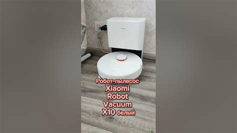Робот-пылесос Xiaomi Robot Vacuum X10 белый. Работает с Алисой, реально ...