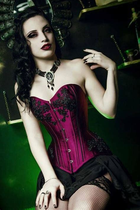 Gotische Red Corset Gothic Corset Gothic Lolita Gothic Clothes