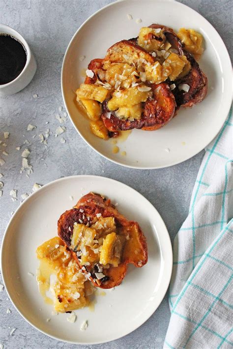 [homemade] Akwadu Caramelized Banana And Challah French Toast Food