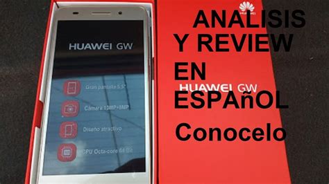 Huawei Gw Review En Espa Ol Youtube