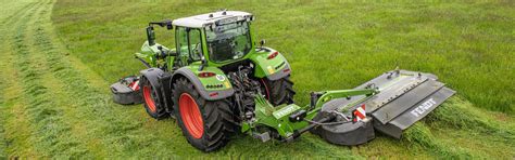 Rear Mounted Fendt Slicer Forage Harvesting Technology