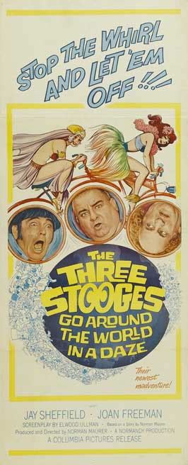 The Three Stooges Go Around The World In A Daze Movie Posters From