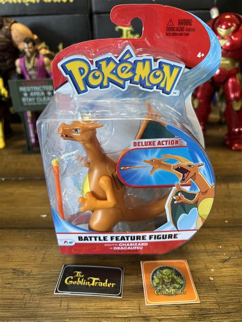 Mavin Pokemon Inch Battle Feature Figure Charizard Deluxe Action